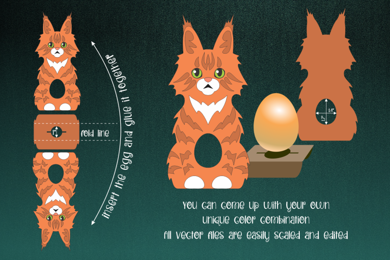 maine-coon-cat-easter-egg-holder-template