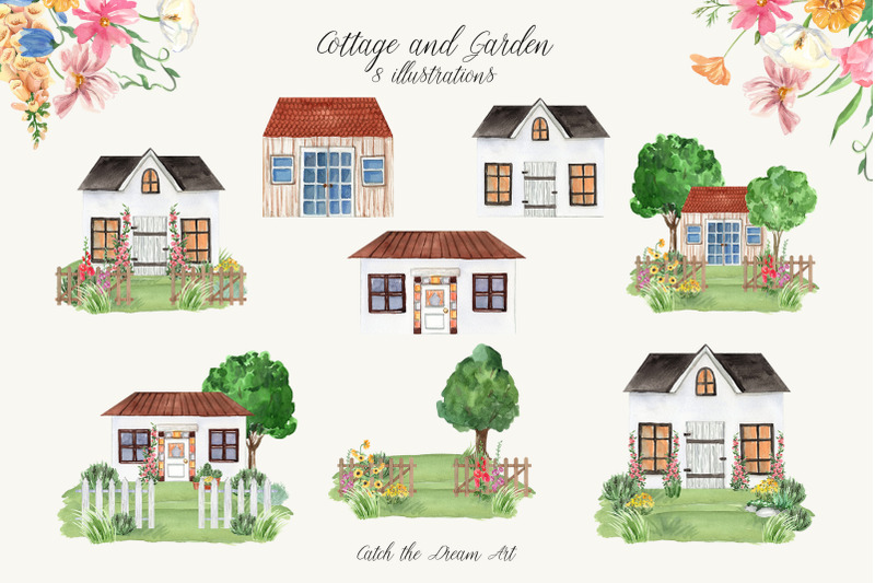 cottagecore-garden-watercolor-aesthetics-vol-2