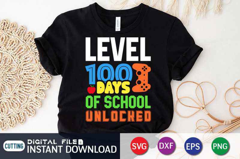 level-100-days-of-school-unlocked-svg