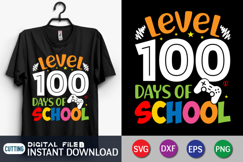 level-100-days-of-school-svg