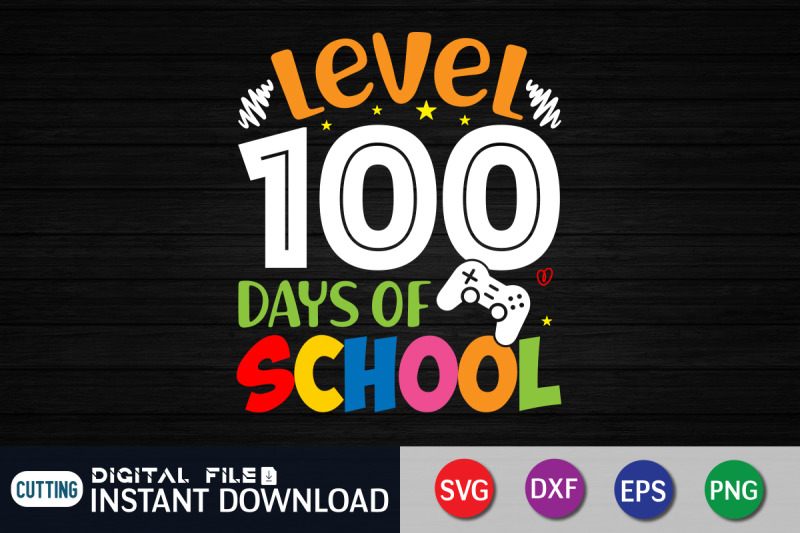 level-100-days-of-school-svg