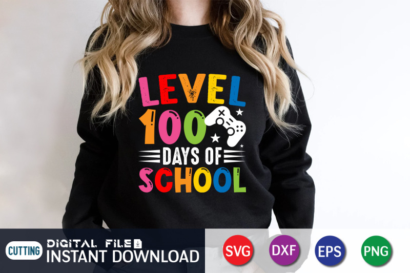 level-100-days-of-school-svg