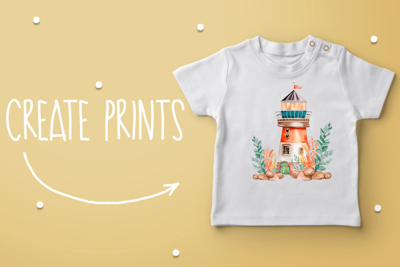 colorful-watercolor-lighthouses-set-kids-art