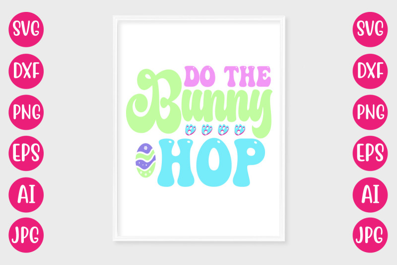 do-the-bunny-hop-retro-design