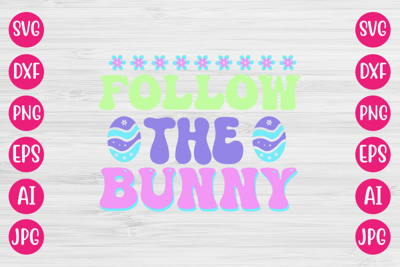follow-the-bunny-retro-design