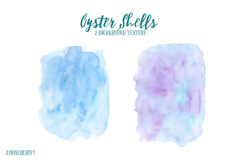 watercolor-clipart-oyster-shells