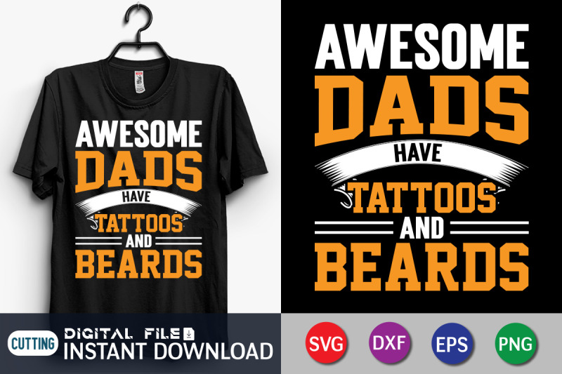 awesome-dads-have-tattoos-and-beards-svg