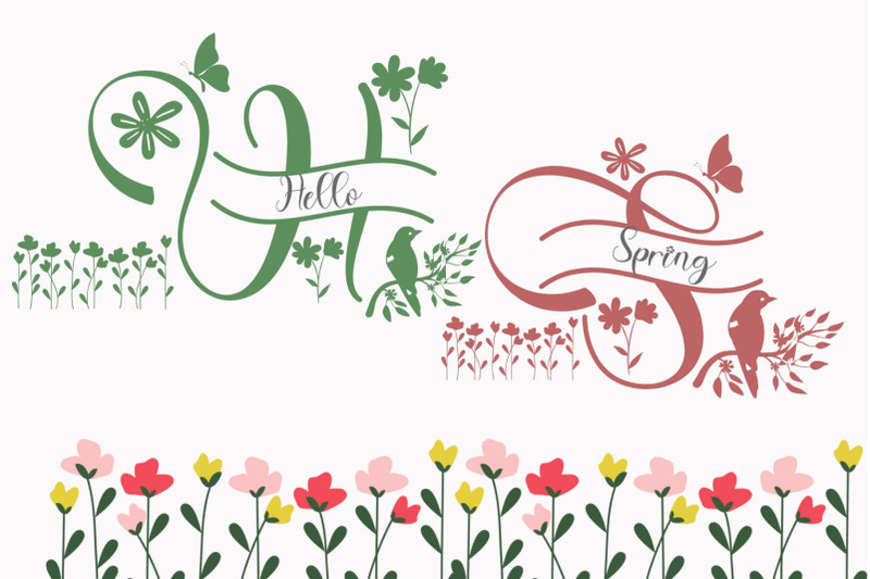 cute-spring-monogram