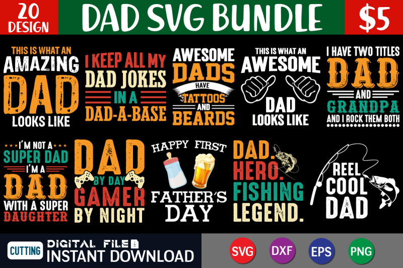 dad-svg-bundle