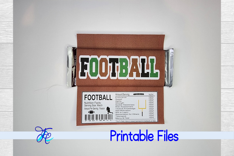 football-candy-bar-wrapper