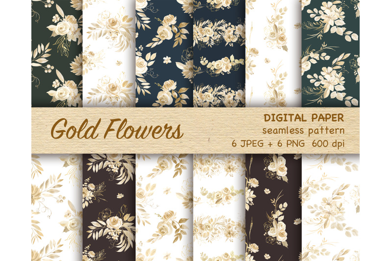 floral-gold-seamless-pattern-romantic-floral-printable-paper