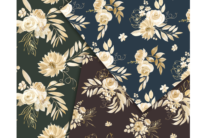 floral-gold-seamless-pattern-romantic-floral-printable-paper
