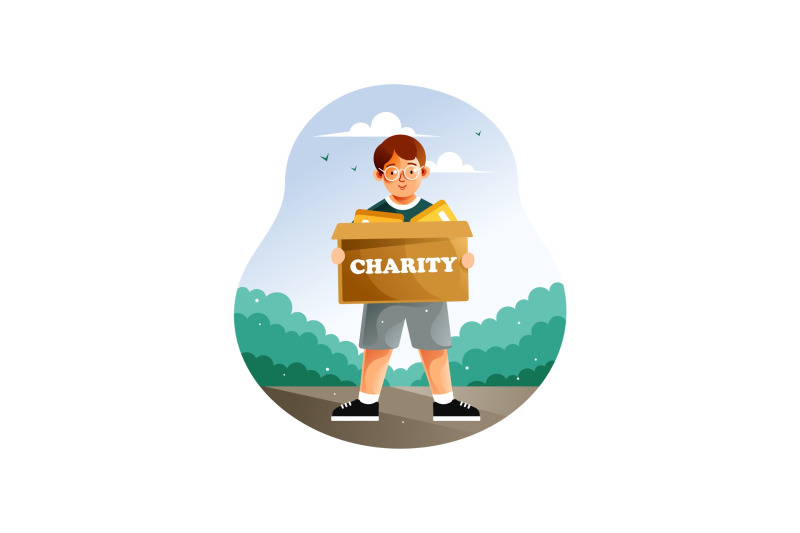 international-charity-day-concept-illustration