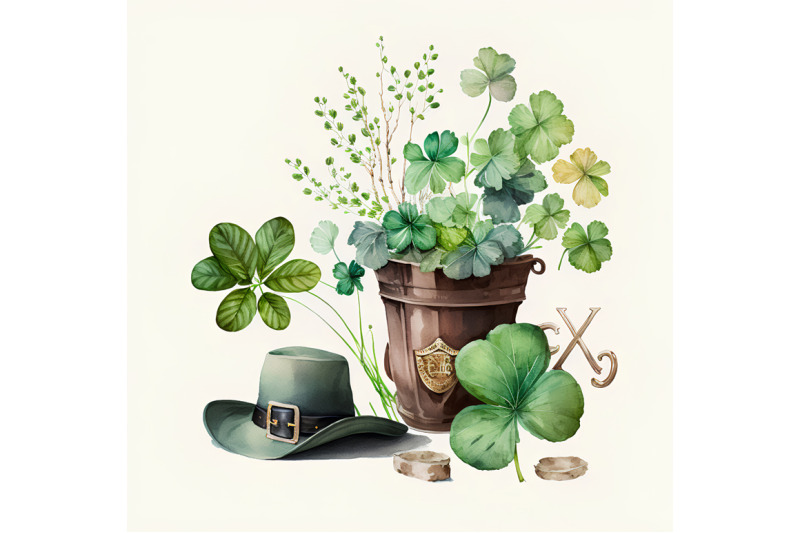 watercolor-st-patricks-day-decoration-2