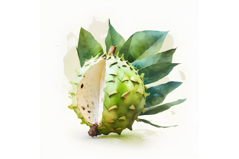 watercolor-soursop