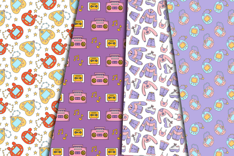 back-to-90s-retro-seamless-patterns