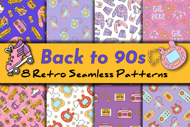 back-to-90s-retro-seamless-patterns