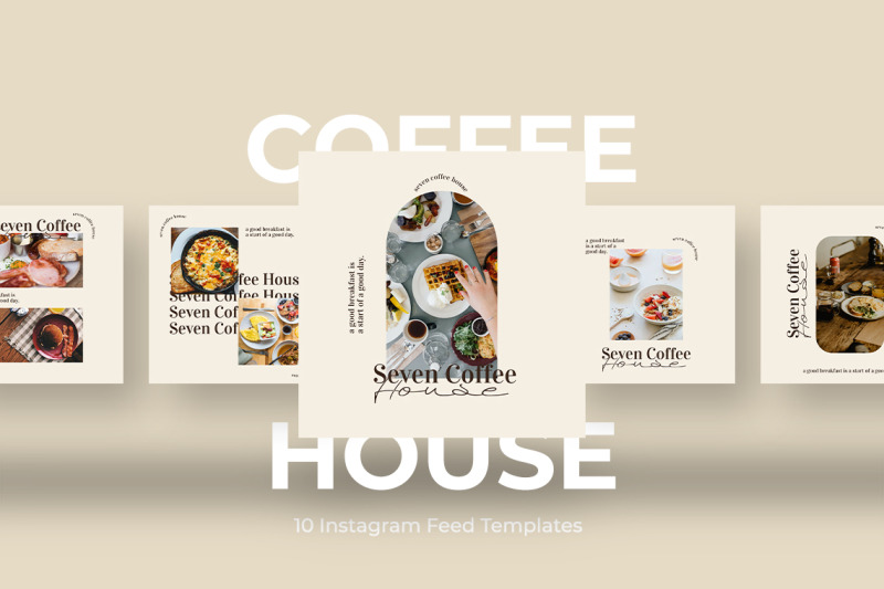 coffee-house-instagram-post-template