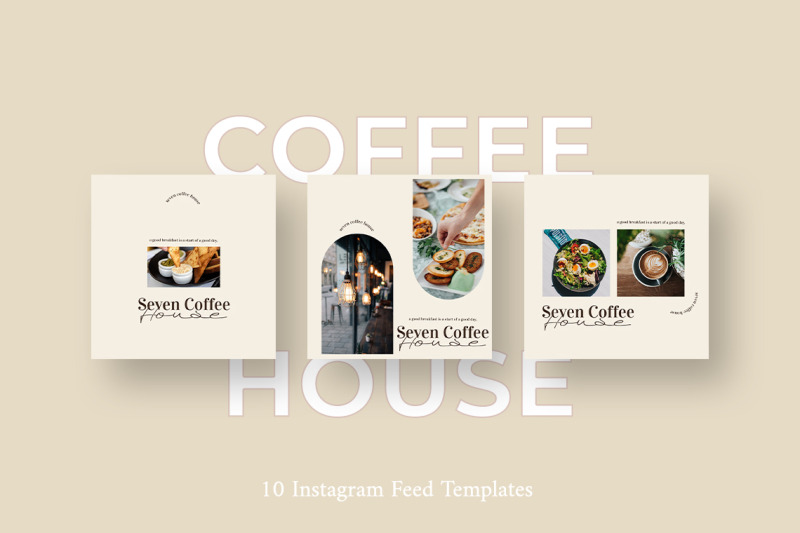 coffee-house-instagram-post-template