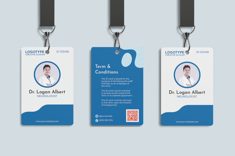 health-clinic-id-card