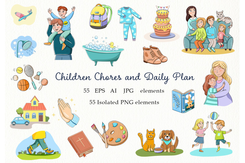 printable-chore-clip-art-for-children-cartoon-children-chore-chart
