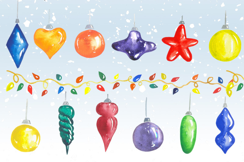 christmas-toys-watercolor-set