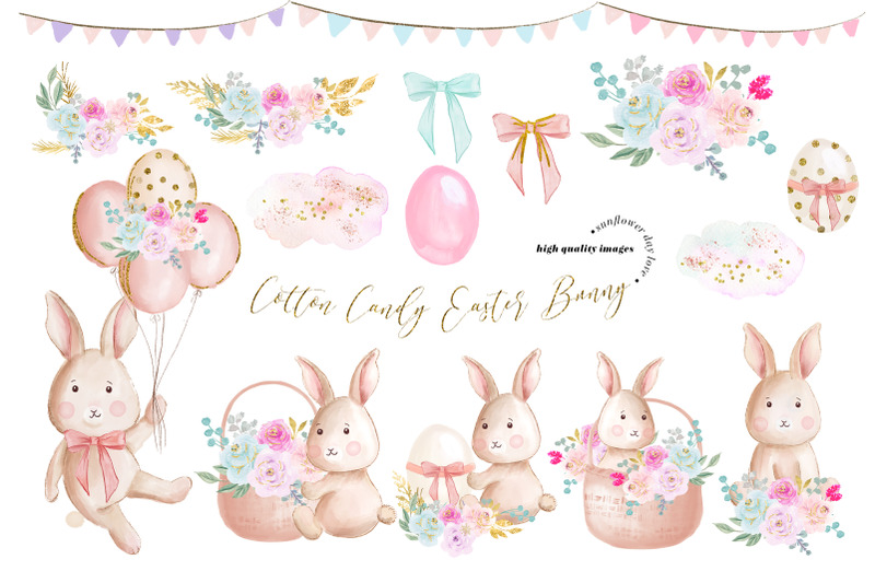 cute-cotton-candy-easter-bunny-flowers-clipart-bunnies-easter