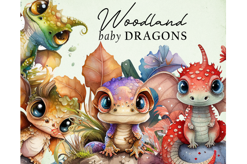 12-cute-woodland-dragon-babies-12-graphic-clip-art-illustration-inst