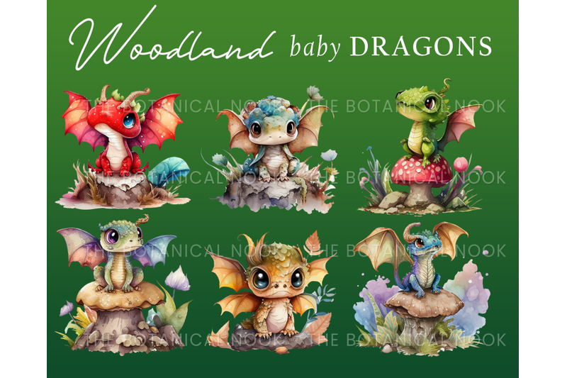 12-cute-woodland-dragon-babies-12-graphic-clip-art-illustration-inst