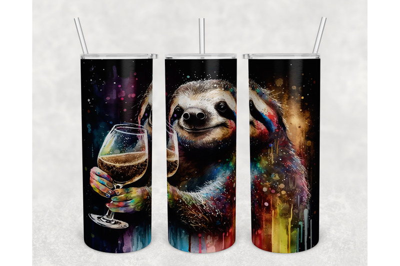 cute-sloth-tumbler-wraps-bundle-20-oz-skinny-tumbler-sloth-png