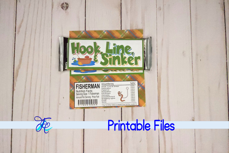 hook-line-sinker-candy-bar-wrapper