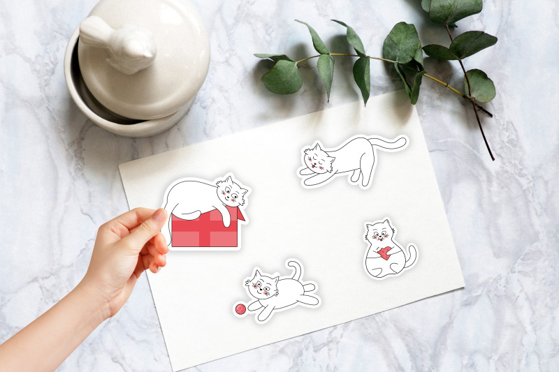white-cats-printable-stickers