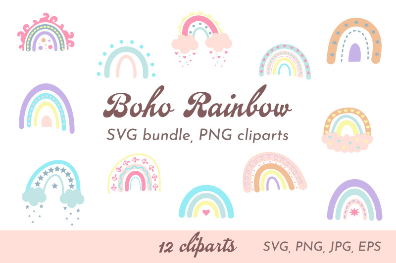 boho-rainbow-svg-bundle-png-clipart