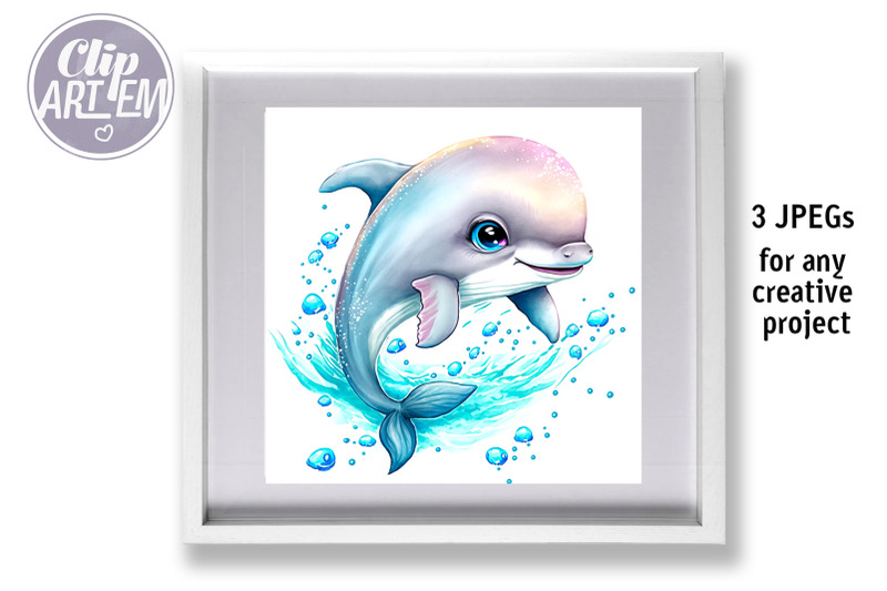 dolphins-wall-art-kids-nursery-decor-3-watercolor-jpeg-images-set