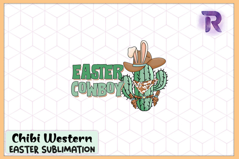 easter-cowboy-western-cactus