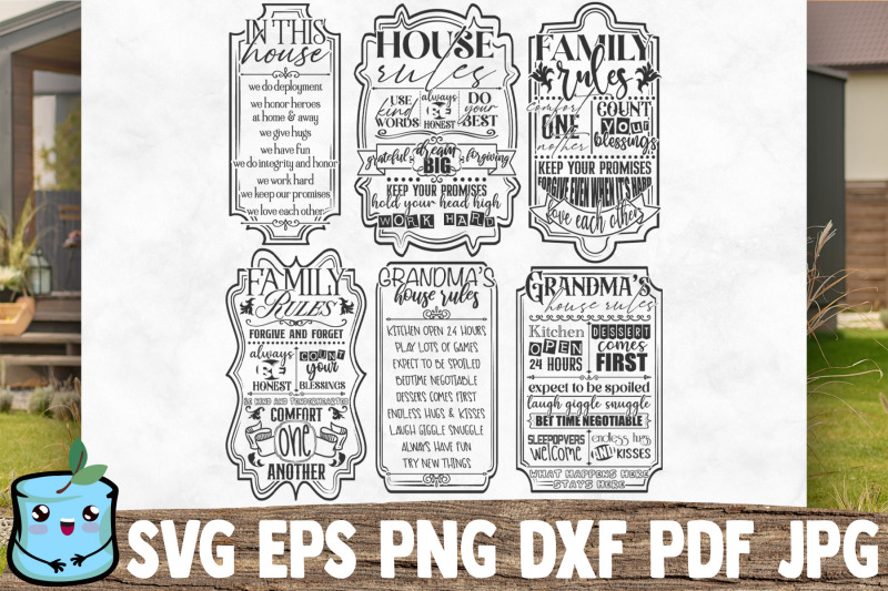 family-rules-svg-bundle-home-sign-cut-files