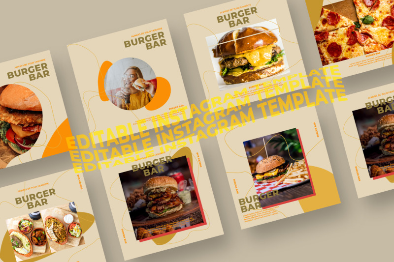 burger-bar-instagram-post-template