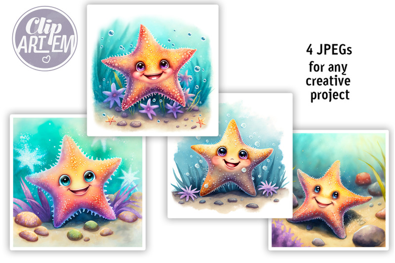 cute-starfish-wall-art-kids-decor-4jpeg-watercolor-illustration-images