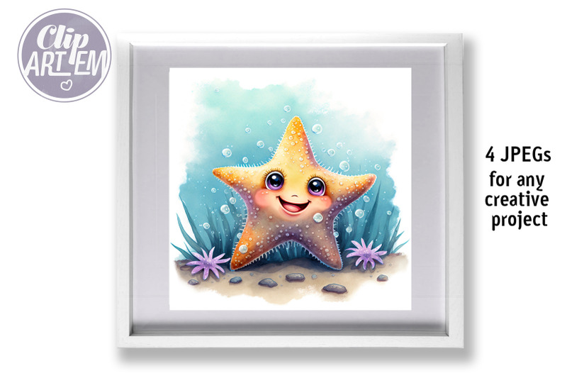 cute-starfish-wall-art-kids-decor-4jpeg-watercolor-illustration-images