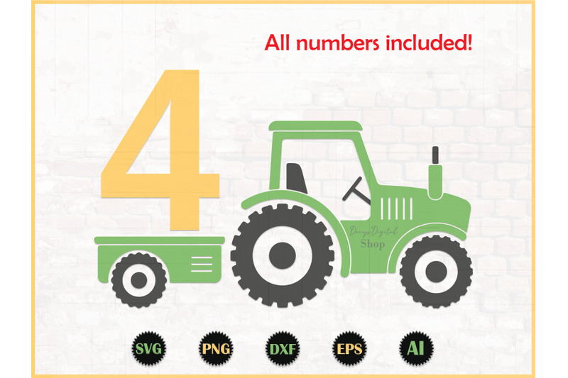 tractor-green-svg-birthday-tractor-with-numbers-farm-tractor-farm-b