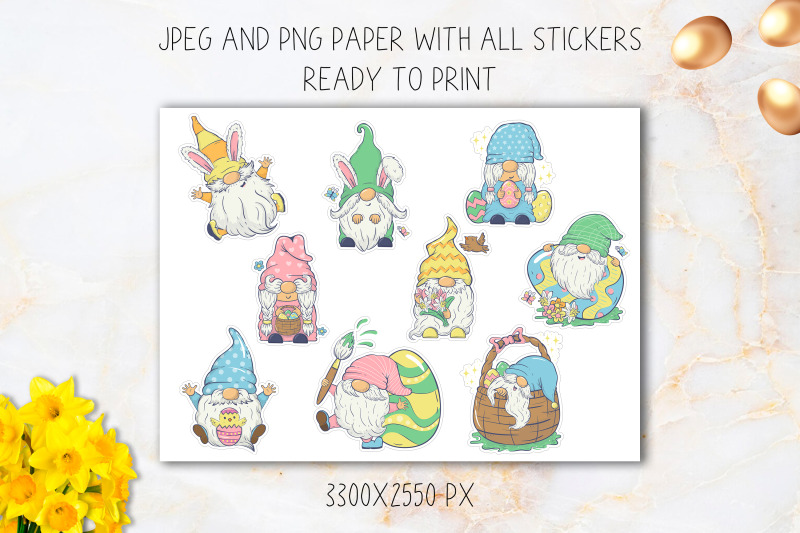 cute-easter-gnomes-stickers-9-spring-gnome-png