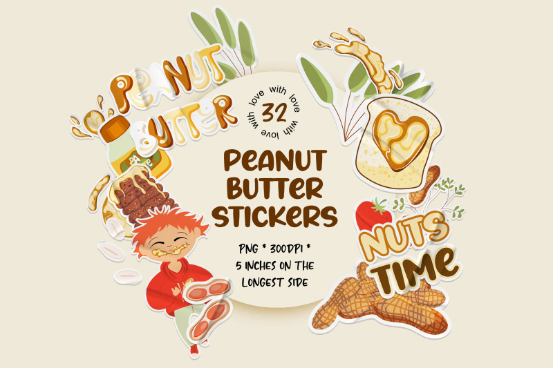set-of-peanut-butter-stickers-32-sticker-designs-for-peanut-butter-d