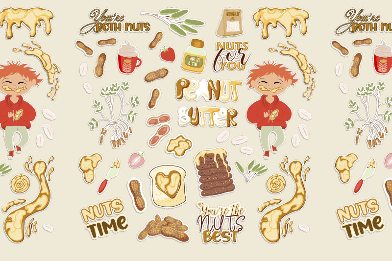 set-of-peanut-butter-stickers-32-sticker-designs-for-peanut-butter-d