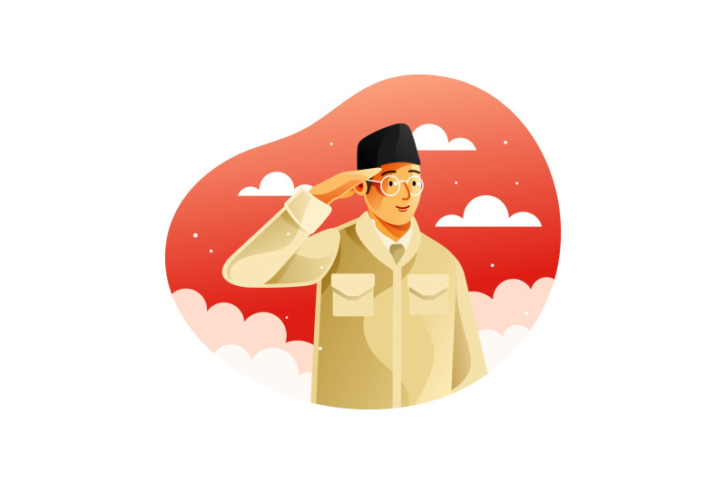 indonesian-patriot-giving-hand-salute