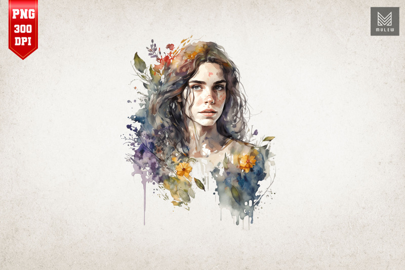 beautiful-girl-amp-flowers-watercolor-3