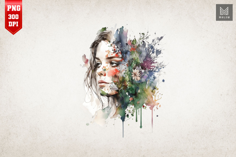 beautiful-girl-amp-flowers-watercolor-5