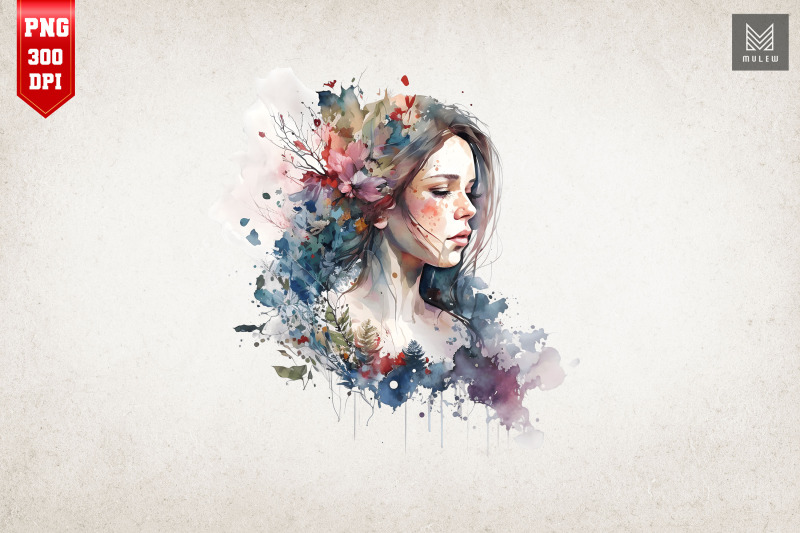 beautiful-girl-amp-flowers-watercolor-10