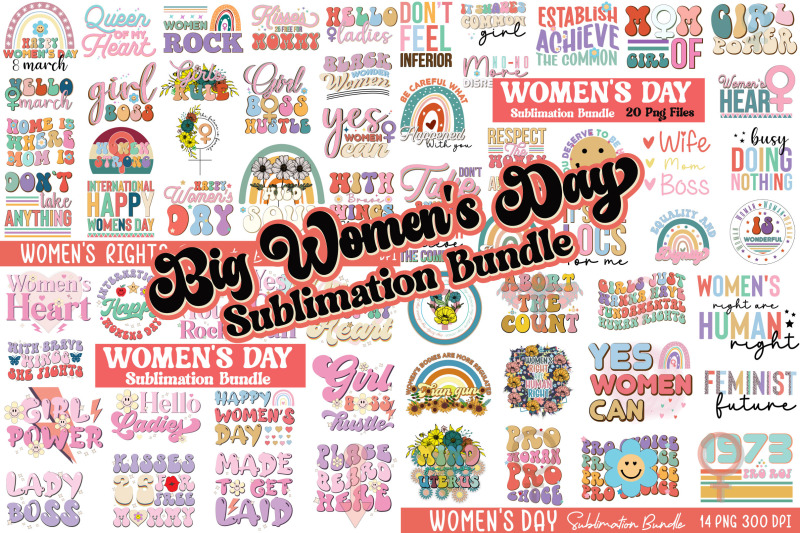 big-womens-day-sublimation-bundle