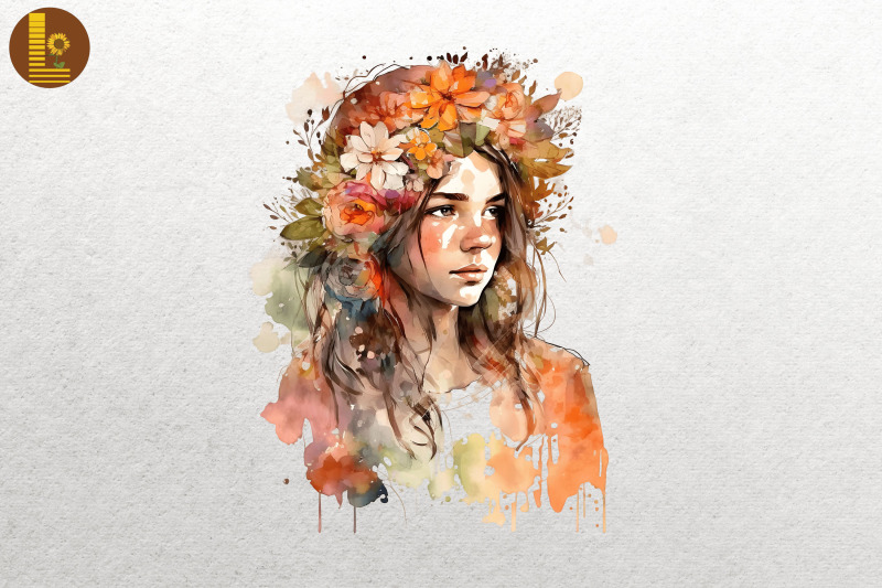 beautiful-girl-with-flowers-watercolor-3