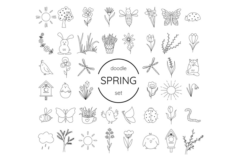 spring-doodle-set